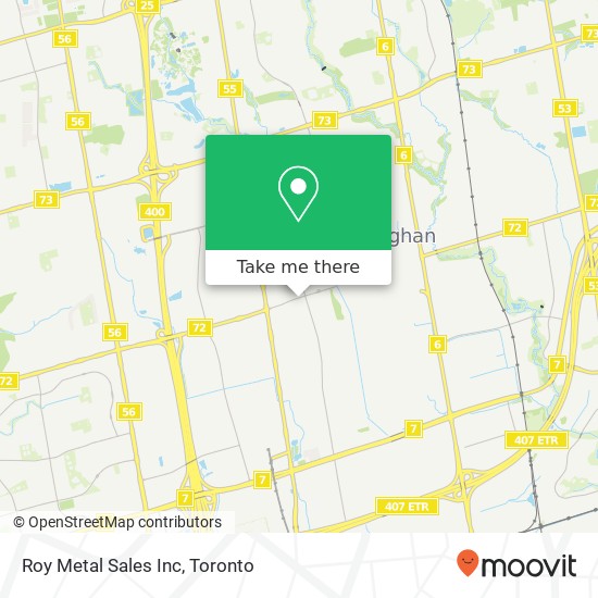 Roy Metal Sales Inc map