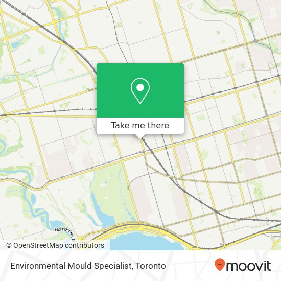 Environmental Mould Specialist map