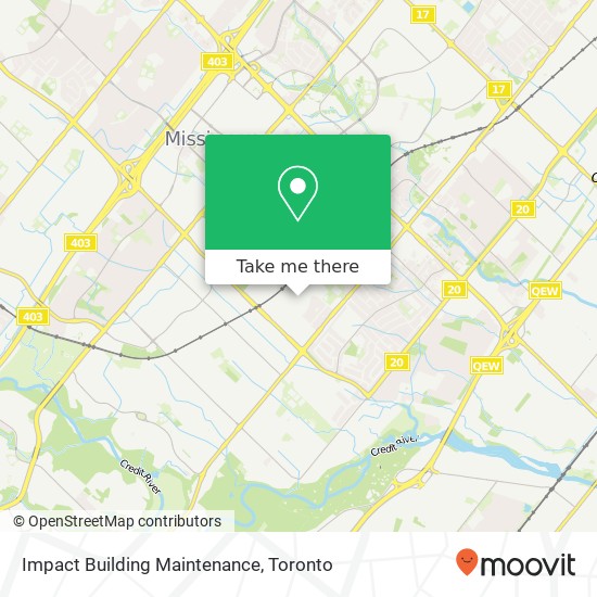Impact Building Maintenance map