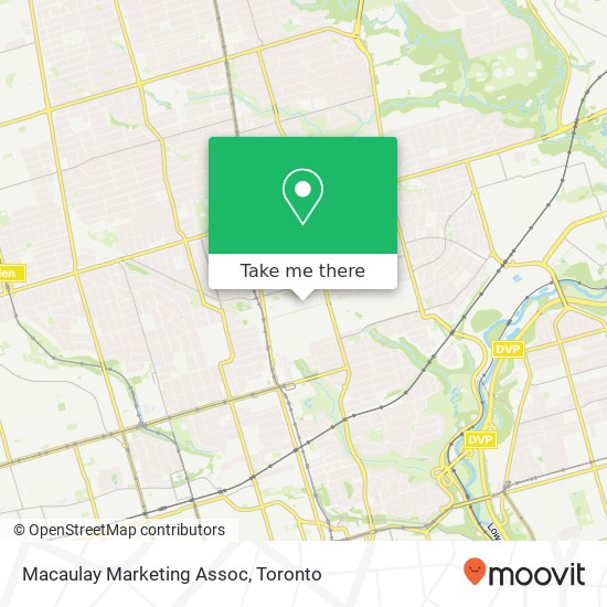 Macaulay Marketing Assoc map