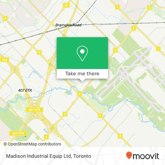 Madison Industrial Equip Ltd map