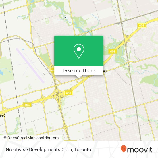Greatwise Developments Corp map