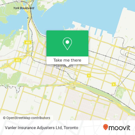 Vanler Insurance Adjusters Ltd map