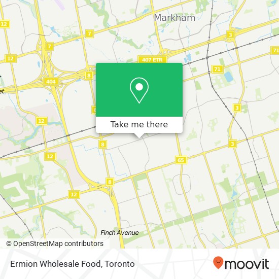 Ermion Wholesale Food map