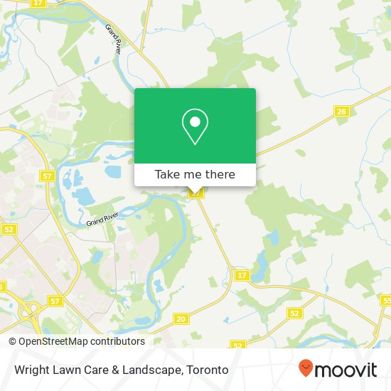 Wright Lawn Care & Landscape map