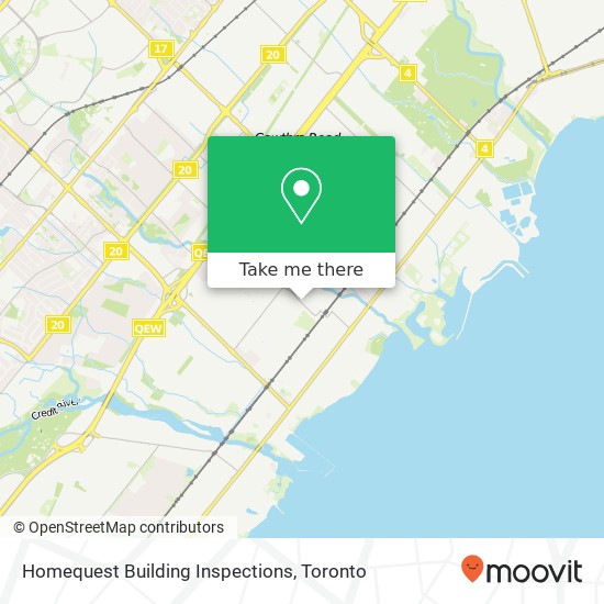Homequest Building Inspections map