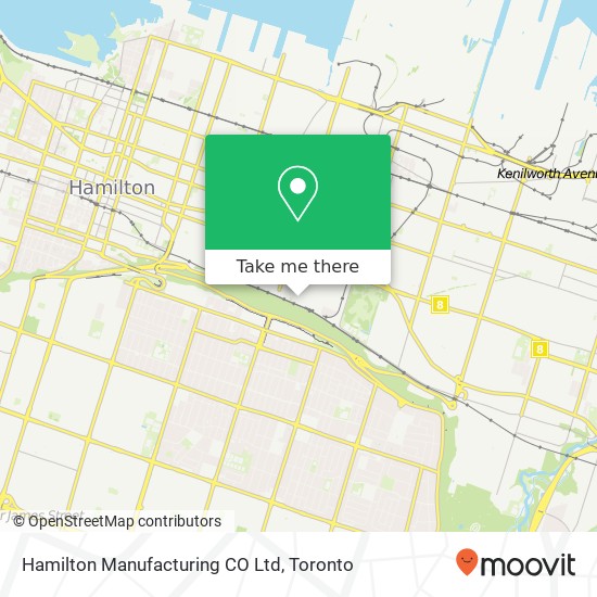 Hamilton Manufacturing CO Ltd map