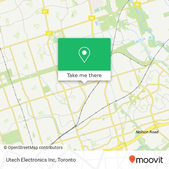 Utech Electronics Inc map
