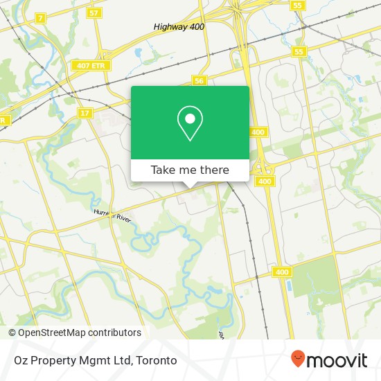 Oz Property Mgmt Ltd map