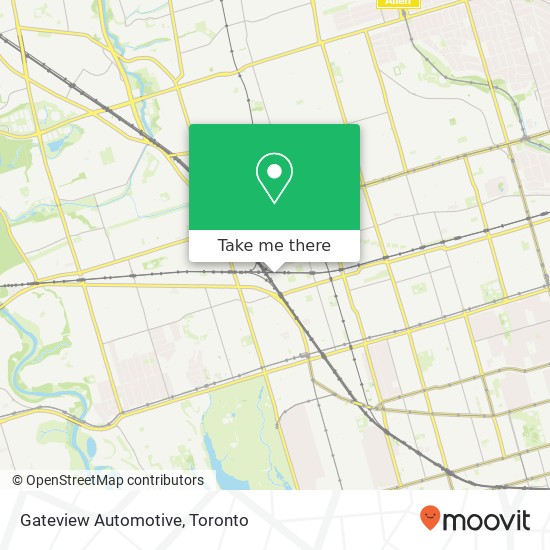 Gateview Automotive map
