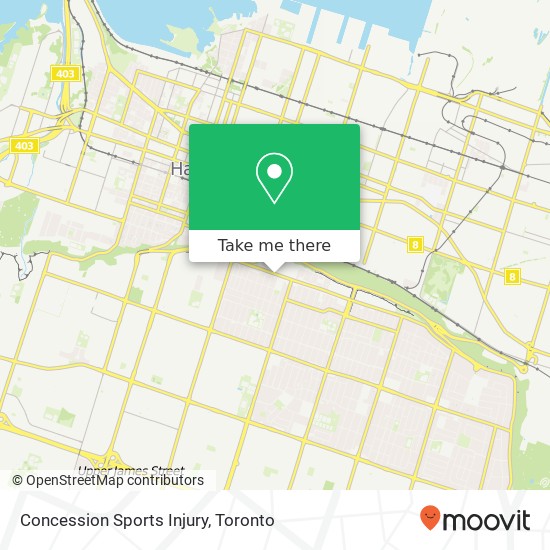 Concession Sports Injury map