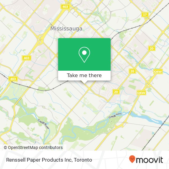 Renssell Paper Products Inc map