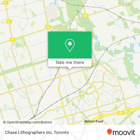 Chase Lithographers Inc map