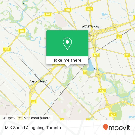 M K Sound & Lighting map