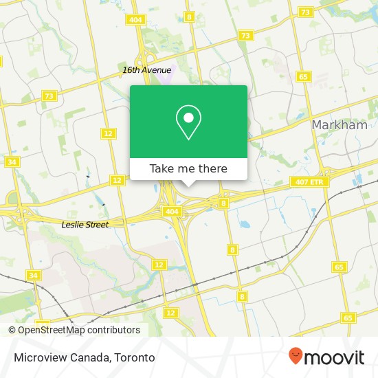 Microview Canada map