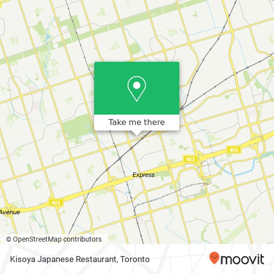 Kisoya Japanese Restaurant map