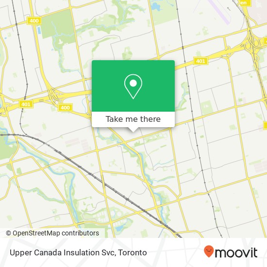 Upper Canada Insulation Svc map