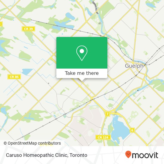 Caruso Homeopathic Clinic map