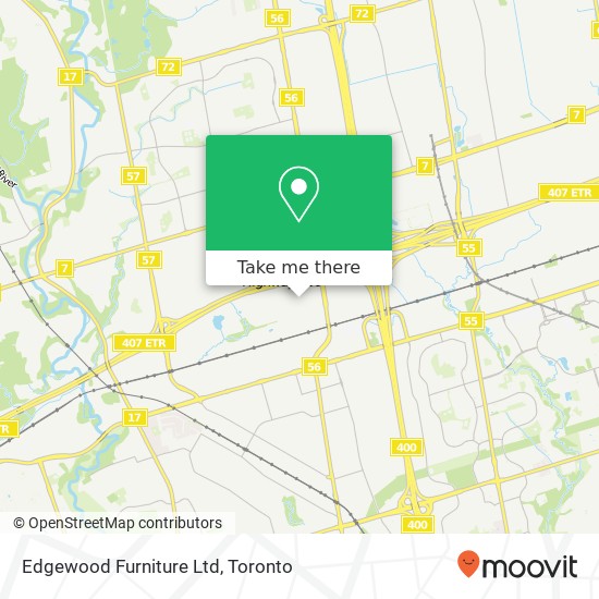 Edgewood Furniture Ltd map