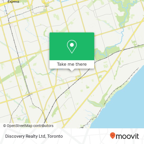 Discovery Realty Ltd map