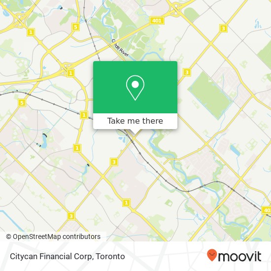 Citycan Financial Corp map