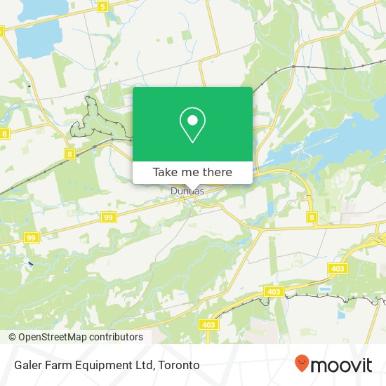 Galer Farm Equipment Ltd map
