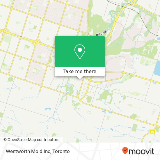 Wentworth Mold Inc map