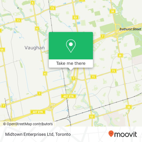 Midtown Enterprises Ltd map