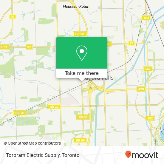 Torbram Electric Supply map