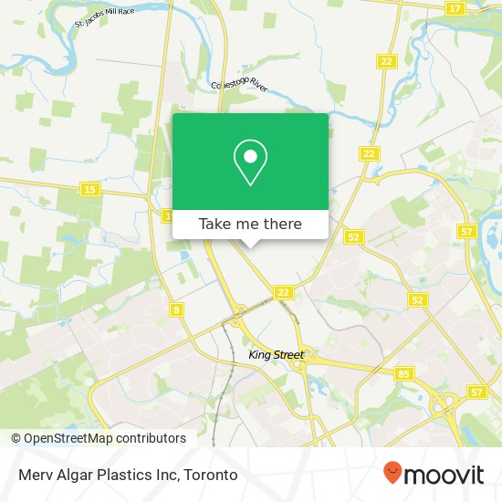 Merv Algar Plastics Inc map