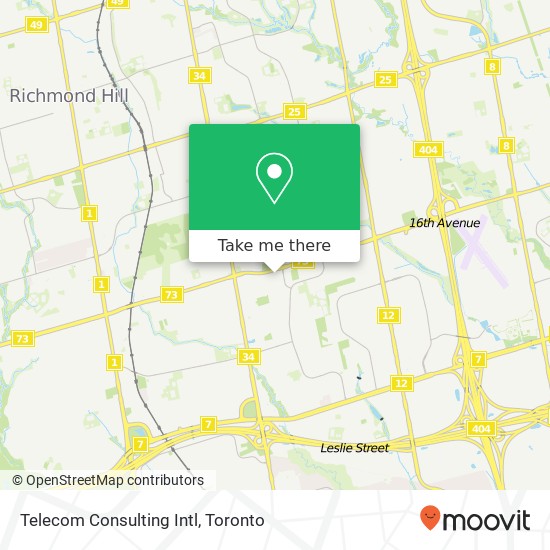Telecom Consulting Intl map