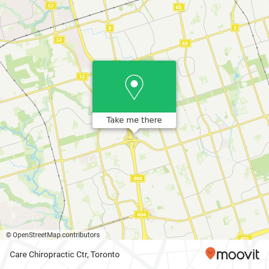 Care Chiropractic Ctr map