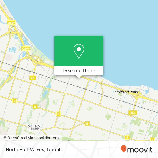 North Port Valves map