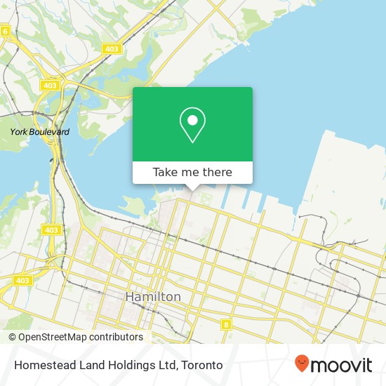 Homestead Land Holdings Ltd map