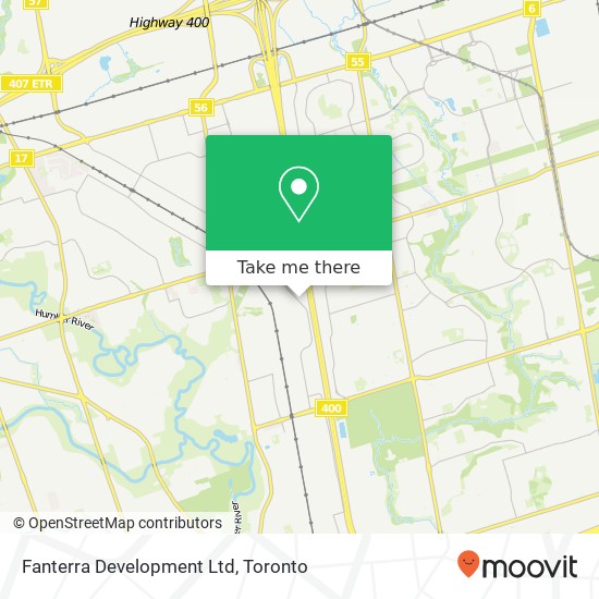 Fanterra Development Ltd map