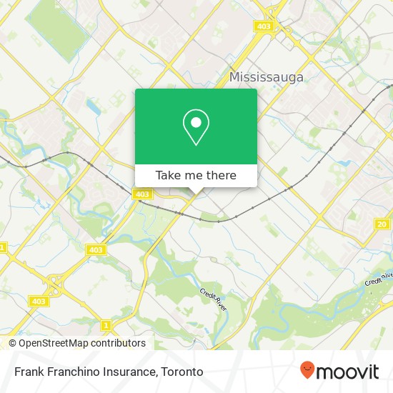 Frank Franchino Insurance map