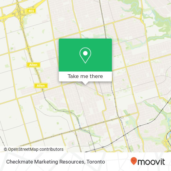 Checkmate Marketing Resources map