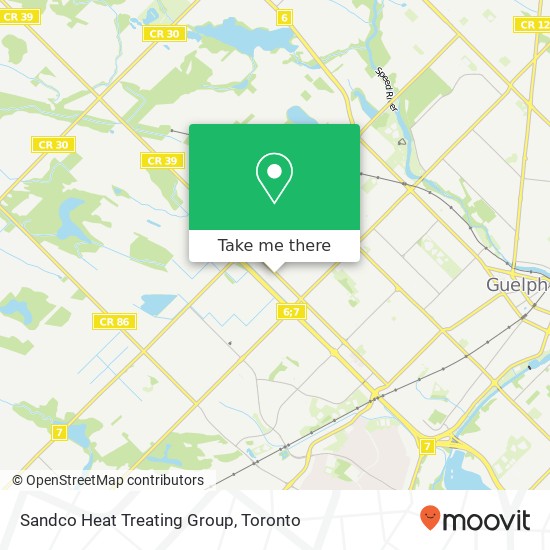 Sandco Heat Treating Group map