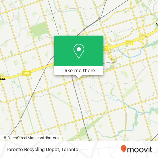 Toronto Recycling Depot plan