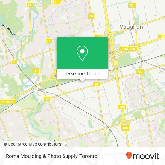 Roma Moulding & Photo Supply map