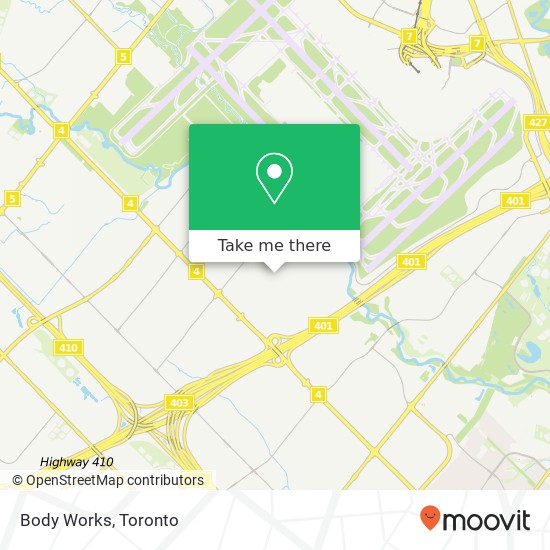 Body Works map