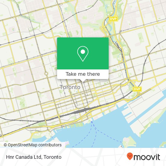 Hnr Canada Ltd map