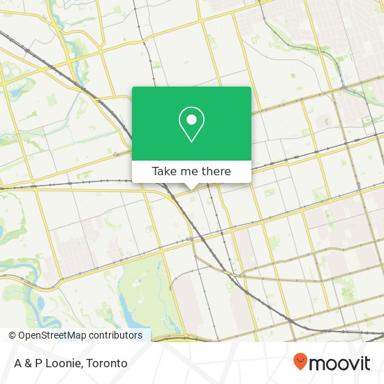 A & P Loonie map