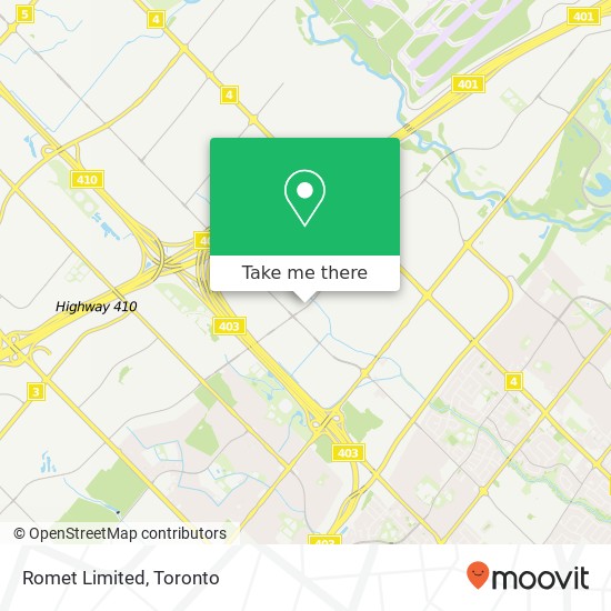 Romet Limited map