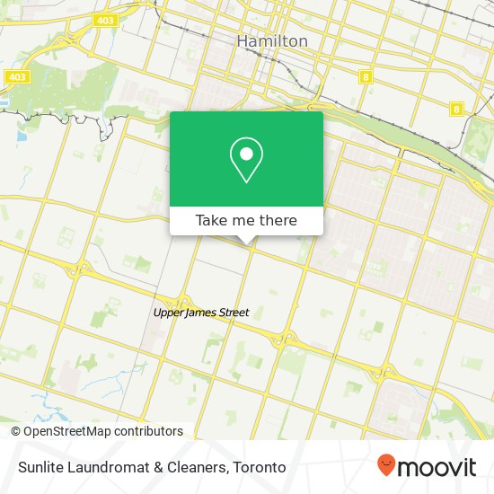 Sunlite Laundromat & Cleaners map