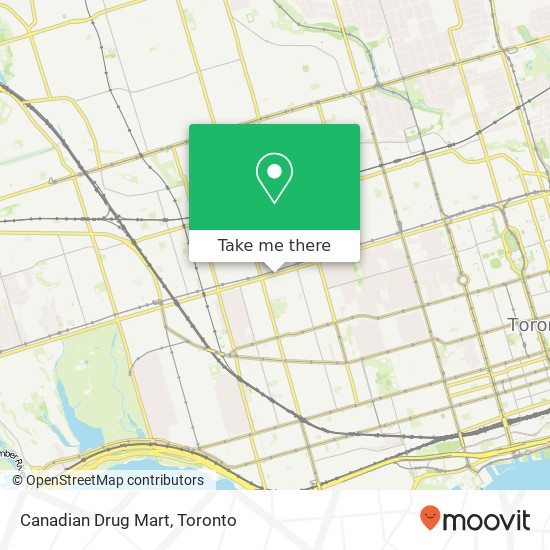 Canadian Drug Mart map