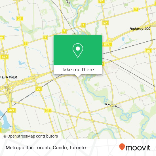 Metropolitan Toronto Condo map