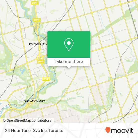 24 Hour Toner Svc Inc map