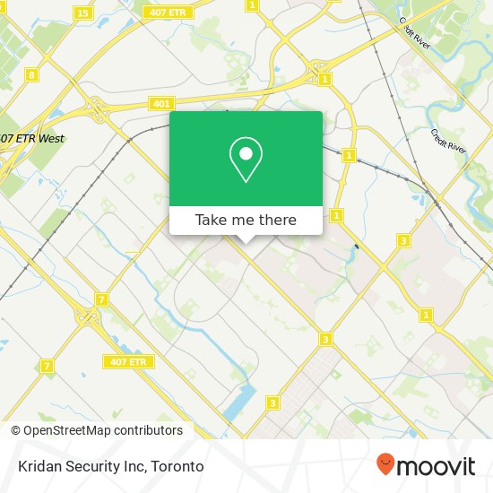 Kridan Security Inc map