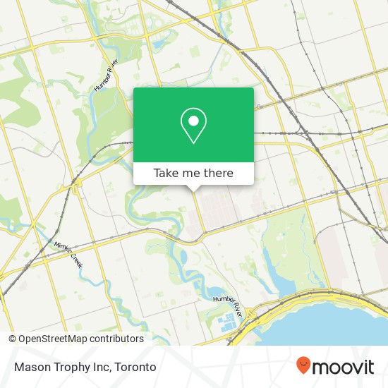 Mason Trophy Inc map